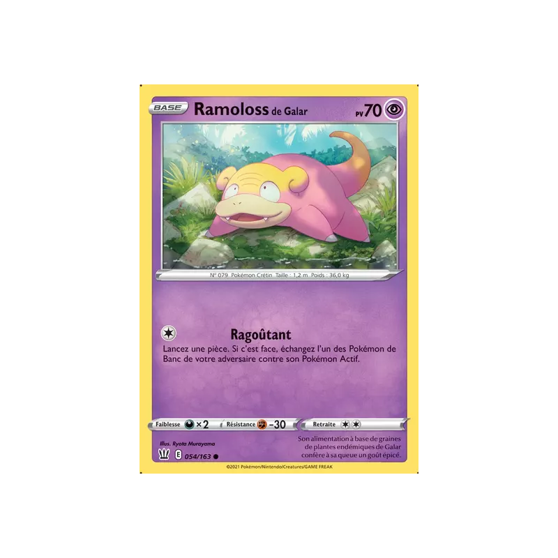 Ramoloss de Galar BST - 054/163