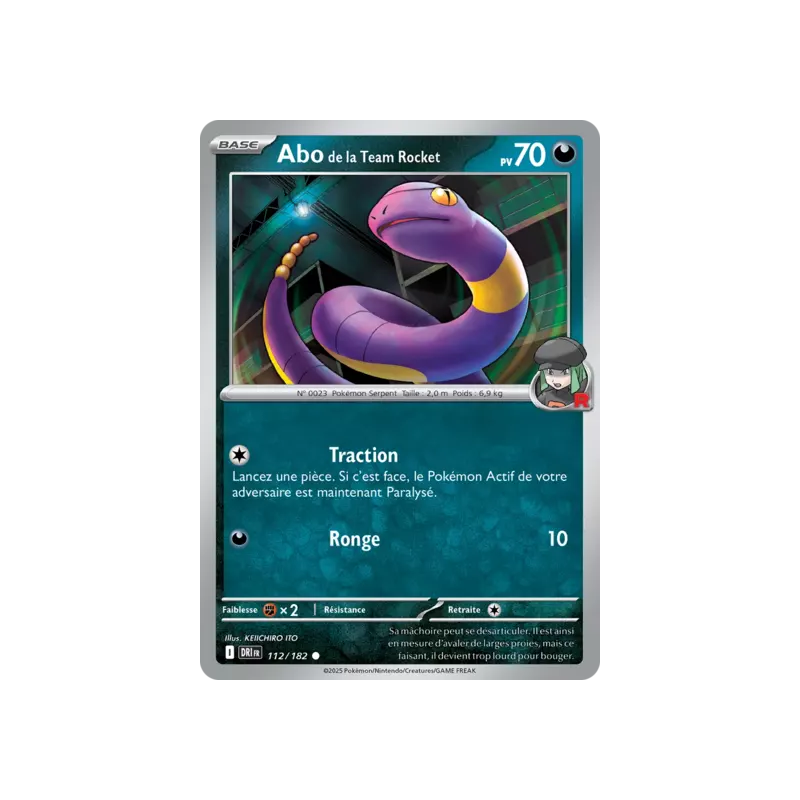 Abo de la Team Rocket DRI - 112/182