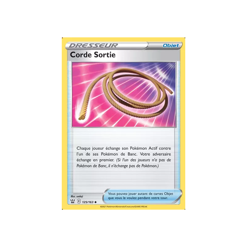 Corde Sortie BST - 125/163