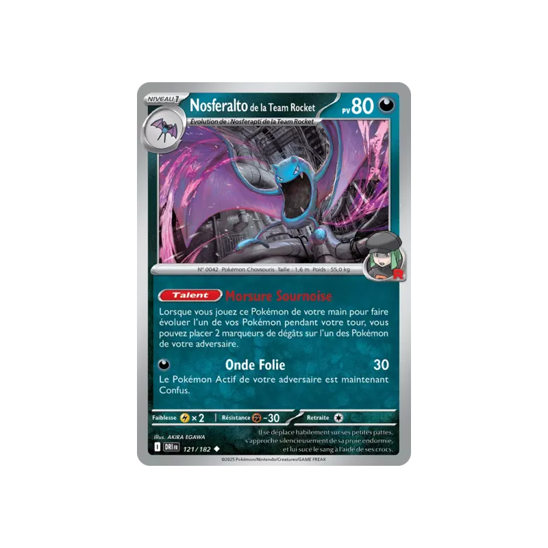 Nosferalto de la Team Rocket DRI - 121/182