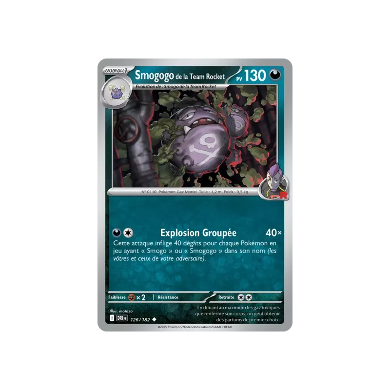 Smogogo de la Team Rocket DRI - 126/182