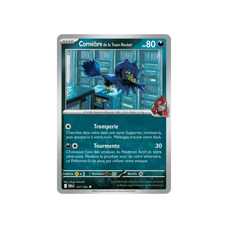 Cornèbre de la Team Rocket DRI - 127/182