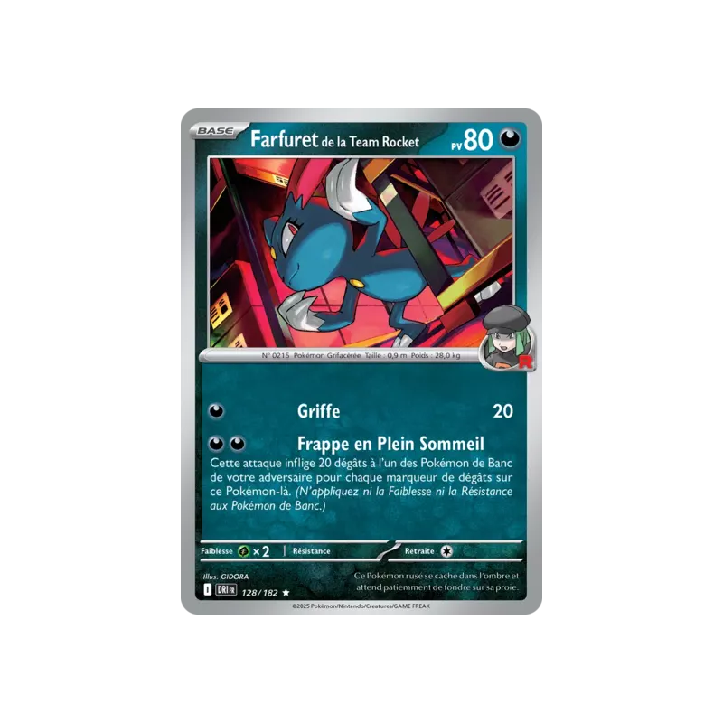 Farfuret de la Team Rocket DRI - 128/182