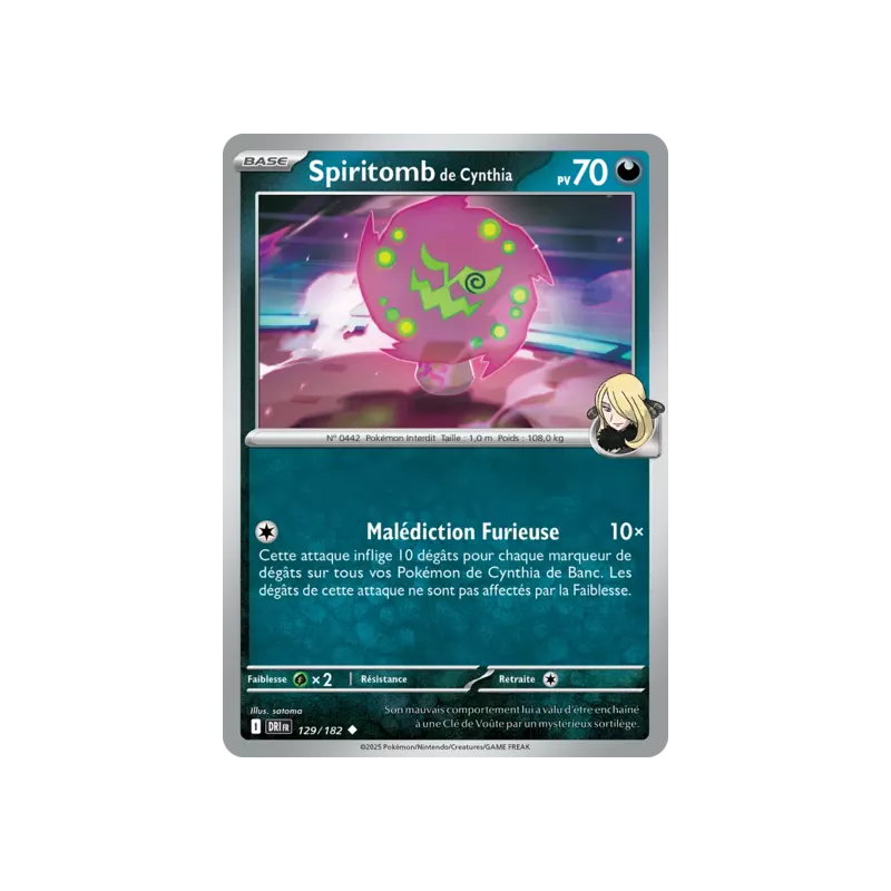 Spiritomb de Cynthia DRI - 129/182