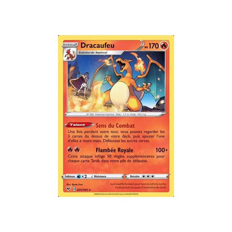 Dracaufeu VIV - 025/185
