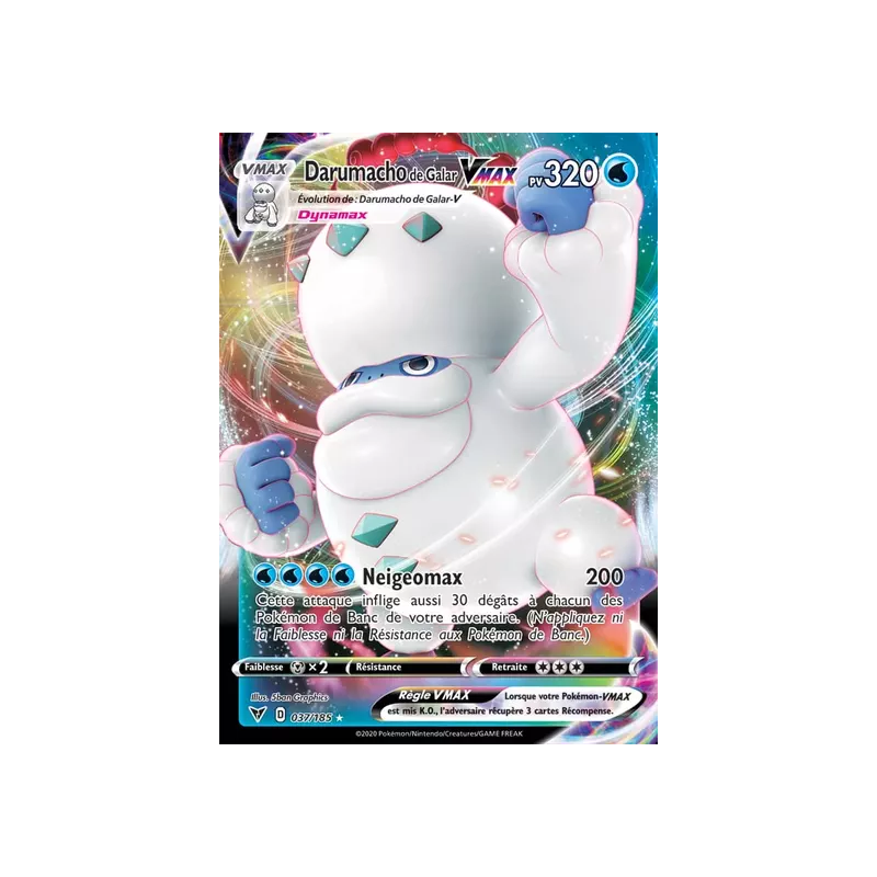 Darumacho de Galar VMAX VIV - 037/185