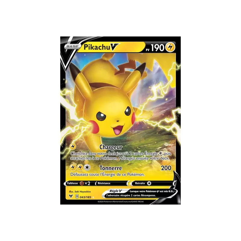 Pikachu V VIV - 043/185