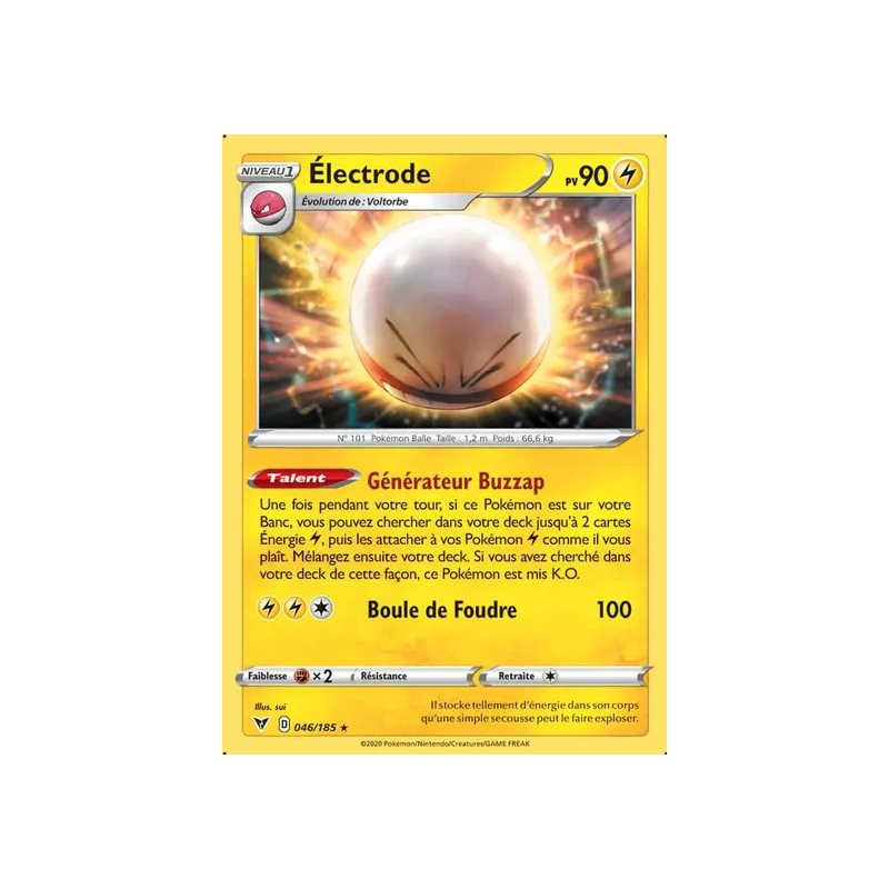 Électrode VIV - 046/185