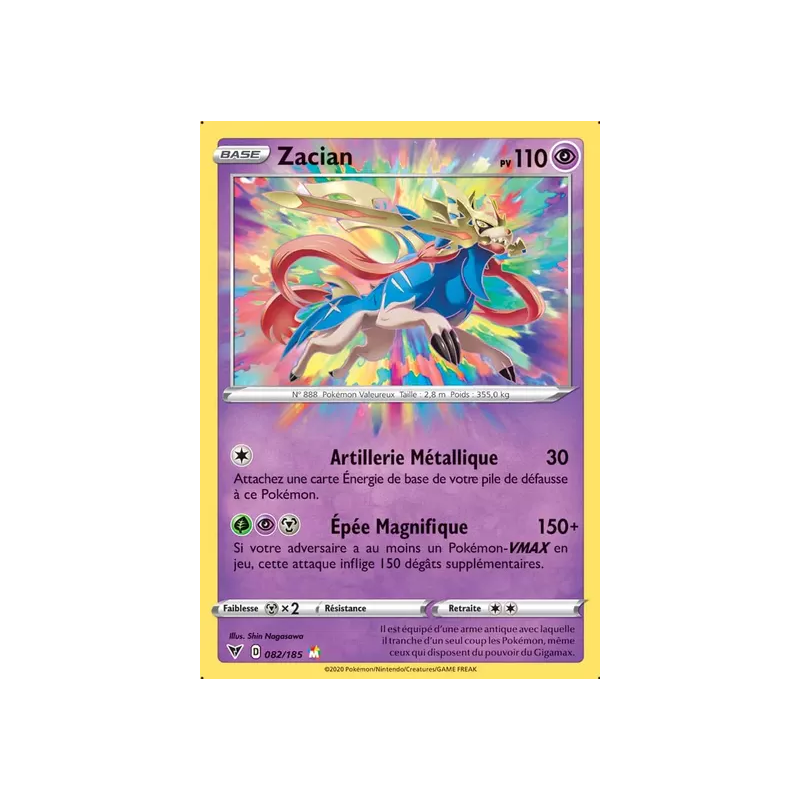 Zacian VIV - 082/185
