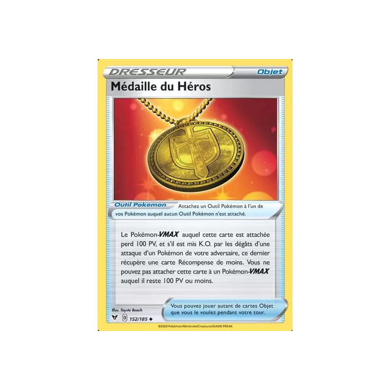 Médaille du Héros VIV - 152/185