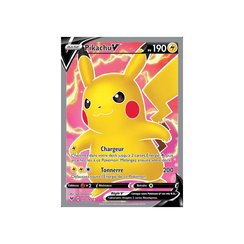 Pikachu V VIV - 170/185