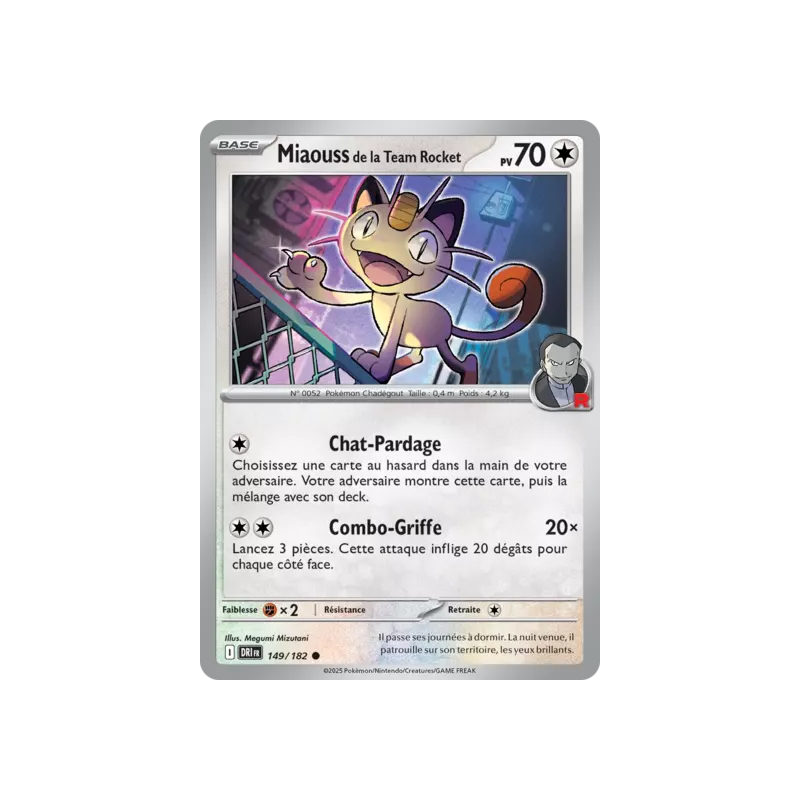 Miaouss de la Team Rocket DRI - 149/182
