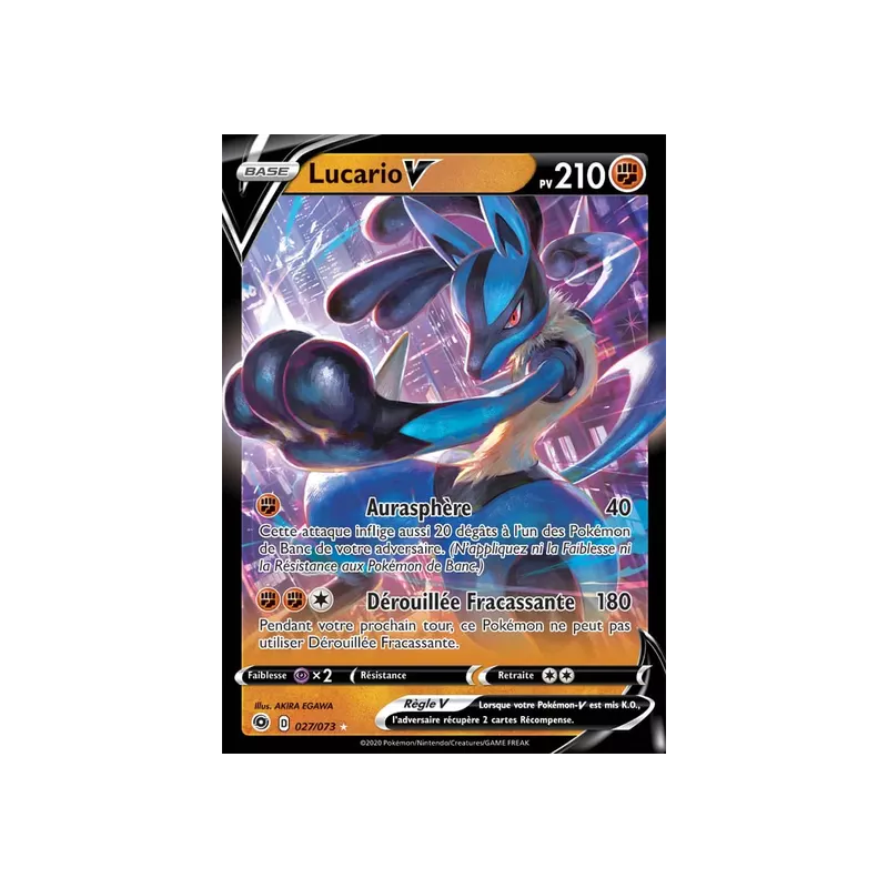 Lucario V CPA - 027/073
