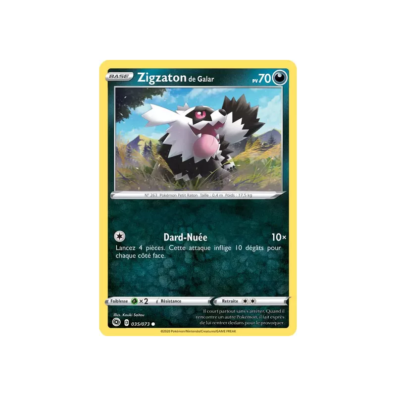Zigzaton de Galar CPA - 035/073