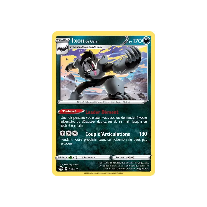 Ixon de Galar CPA - 037/073