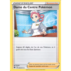 Dame du Centre Pokémon CPA - 060/073