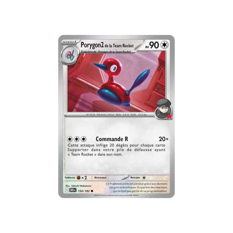 Porygon2 de la Team Rocket DRI - 154/182