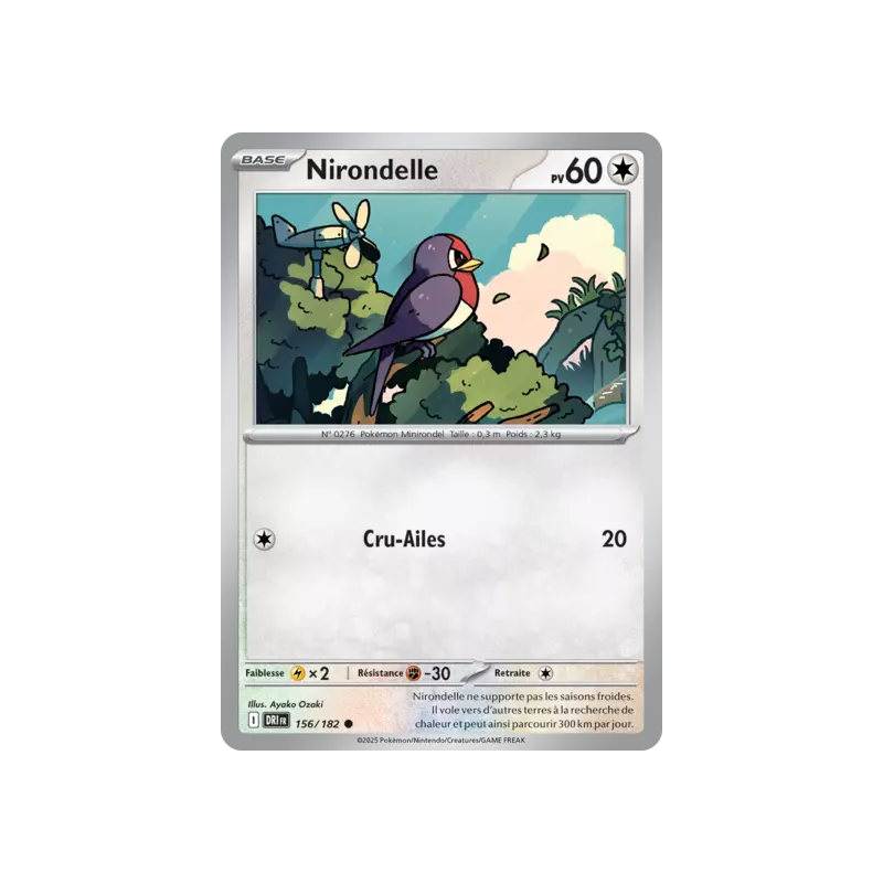 Nirondelle DRI - 156/182