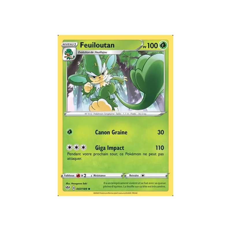 Feuiloutan DAA - 007/189