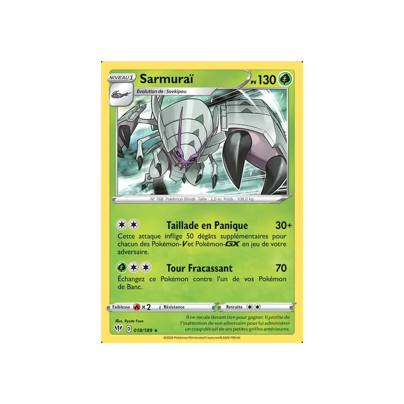 Sarmuraï DAA - 018/189