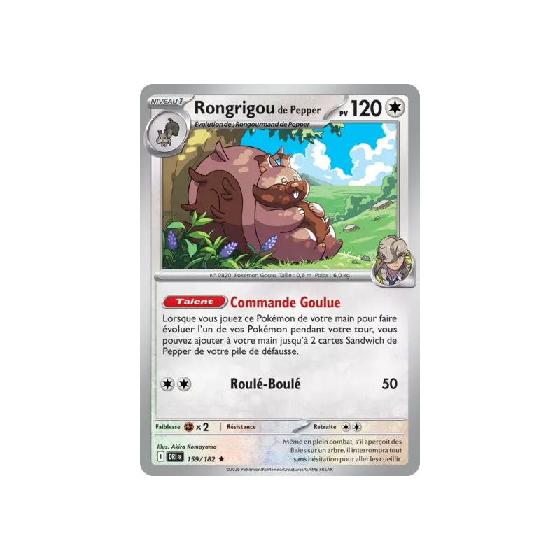 Rongrigou de Pepper DRI - 159/182
