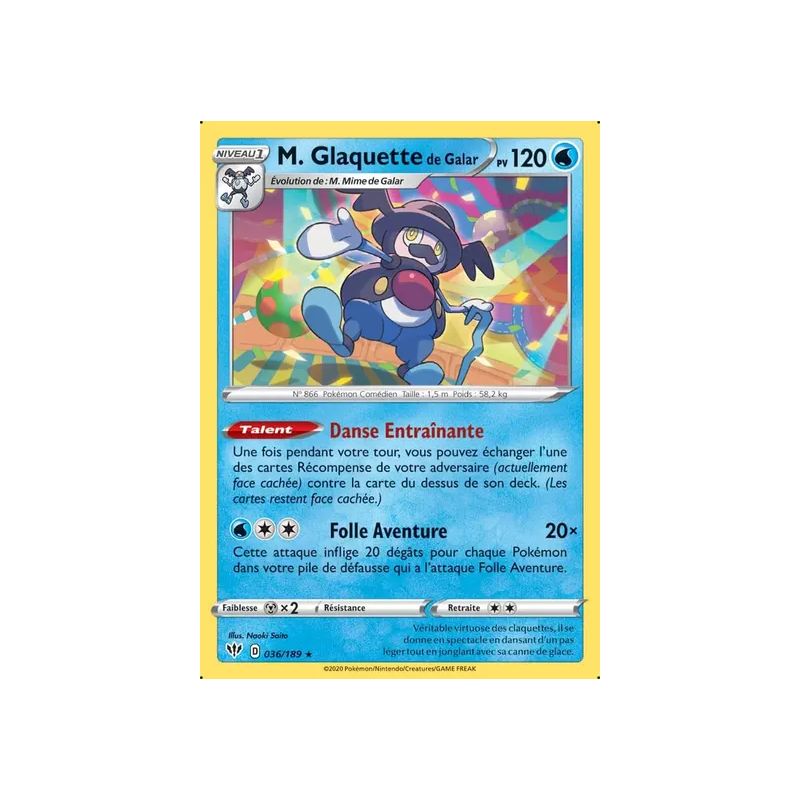 M. Glaquette de Galar DAA - 036/189