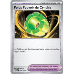 Poids Pouvoir de Cynthia DRI - 162/182