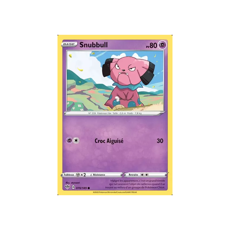 Snubbull DAA - 070/189