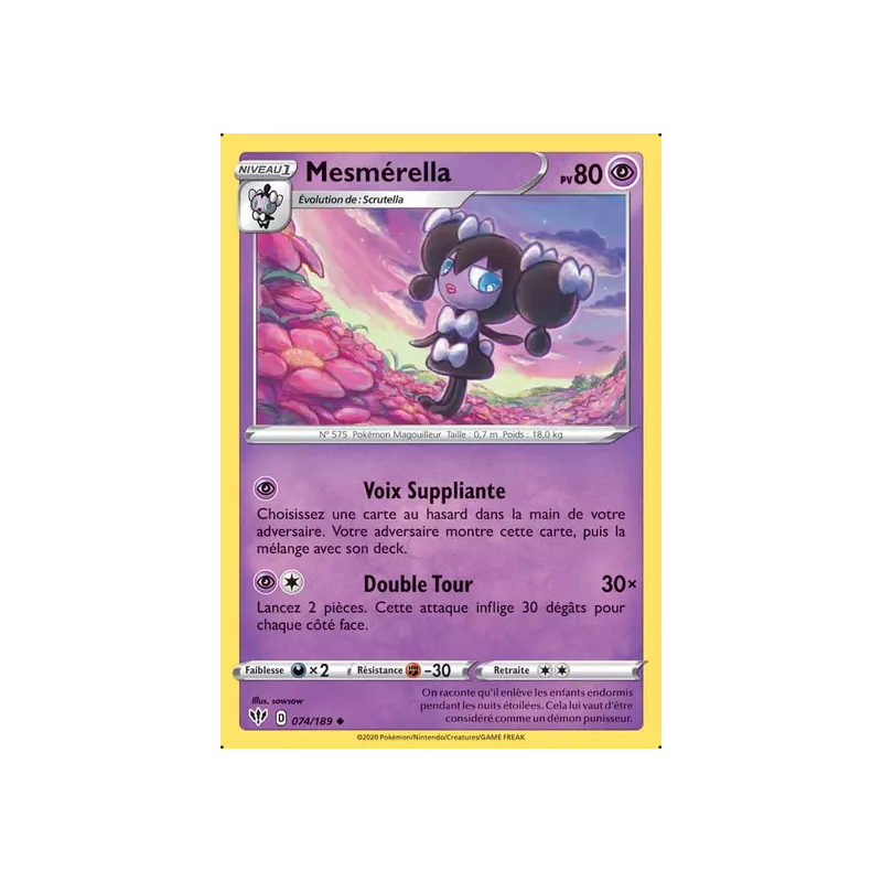 Mesmérella DAA - 074/189