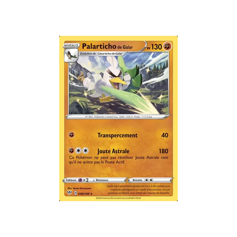 Palarticho de Galar DAA - 098/189