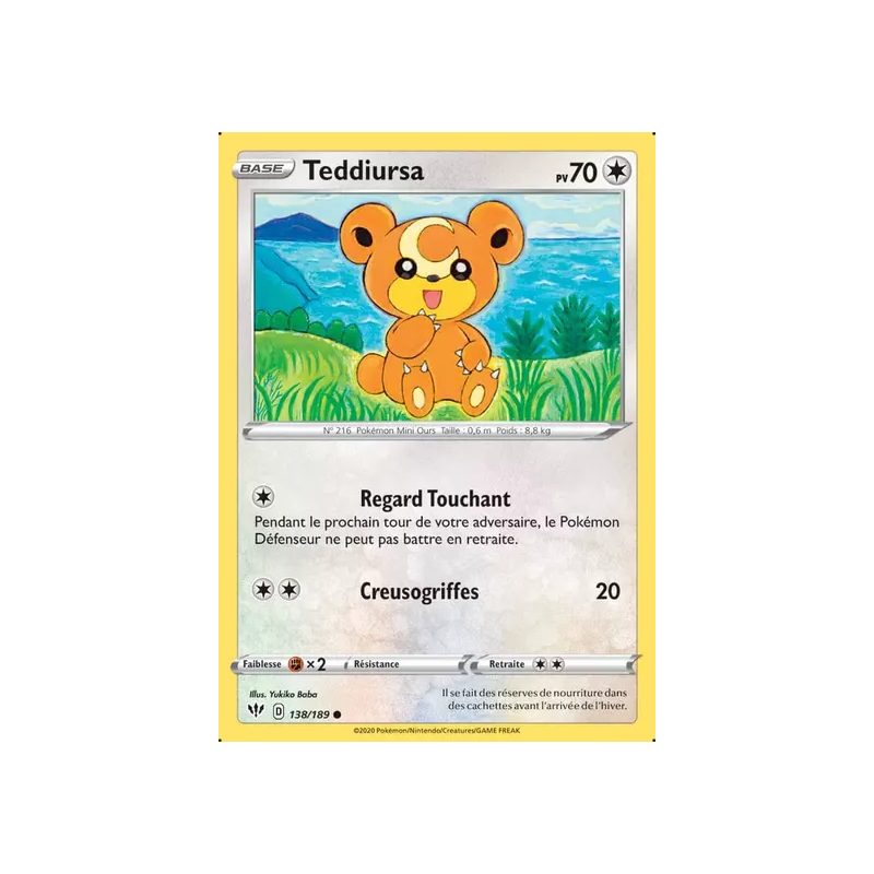 Teddiursa DAA - 138/189