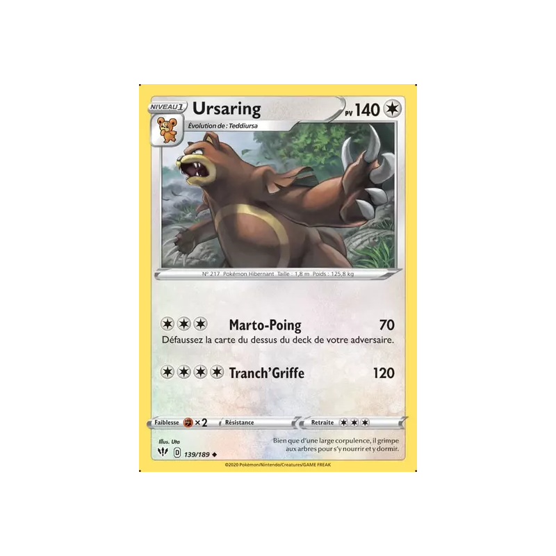 Ursaring DAA - 139/189