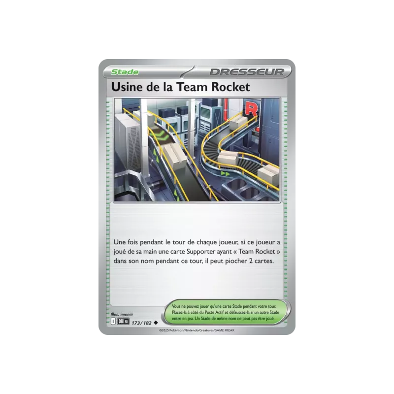 Usine de la Team Rocket DRI - 173/182