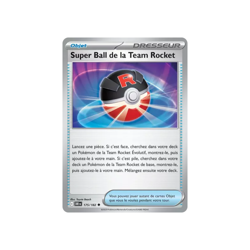 Super Ball de la Team Rocket DRI - 175/182