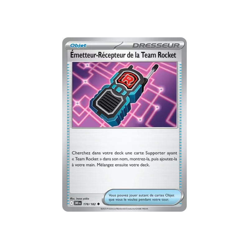Émetteur-Récepteur de la Team Rocket DRI - 178/182