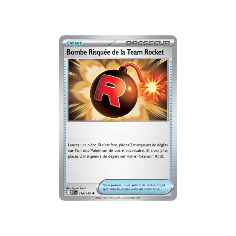 Bombe Risquée de la Team Rocket DRI - 179/182