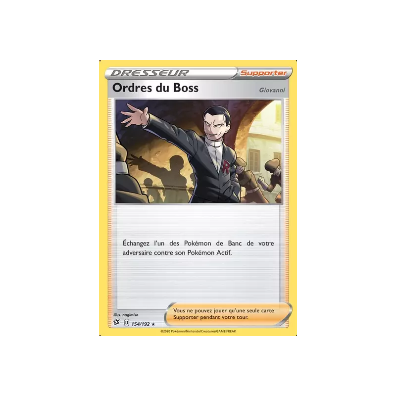 Ordres du Boss RCL - 154/192
