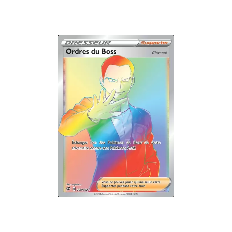Ordres du Boss RCL - 200/192