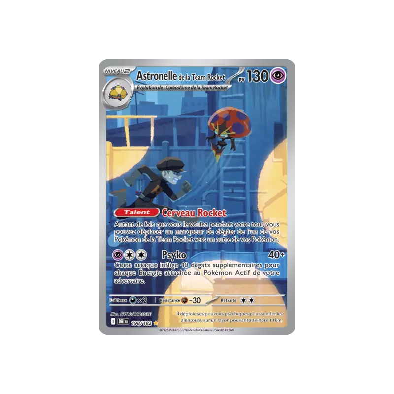 Astronelle de la Team Rocket DRI - 198/182