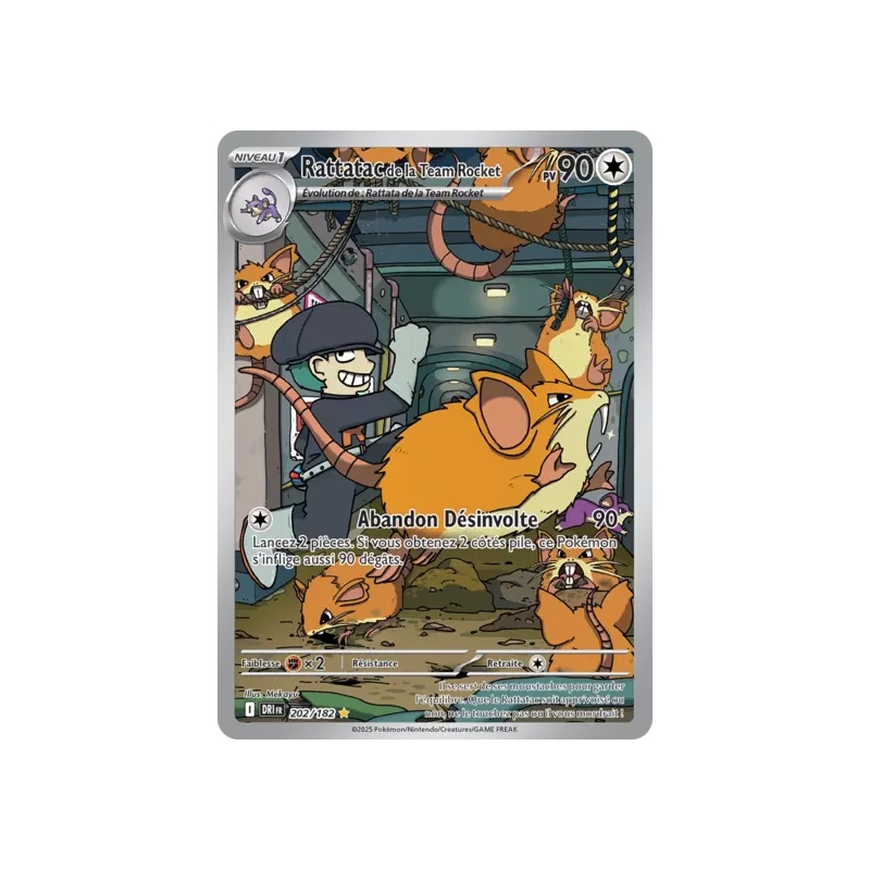 Rattatac de la Team Rocket DRI - 202/182