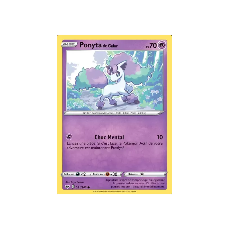 Ponyta de Galar SSH - 081/202