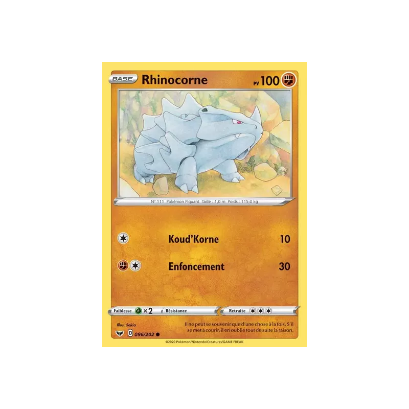 Rhinocorne SSH - 096/202