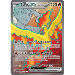 Sulfura EX de la Team Rocket DRI - 208/182