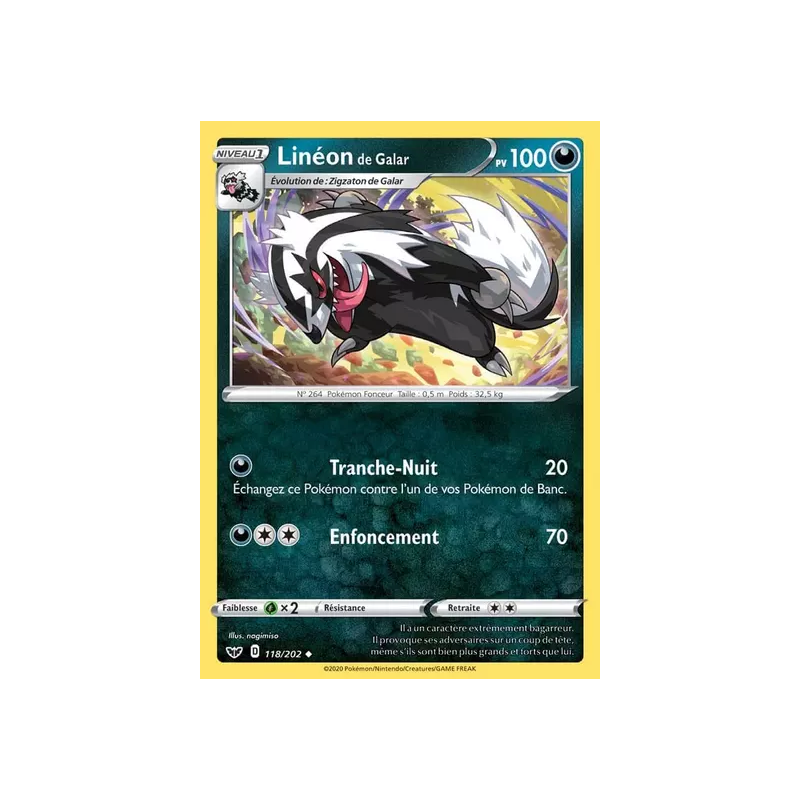 Linéon de Galar SSH - 118/202