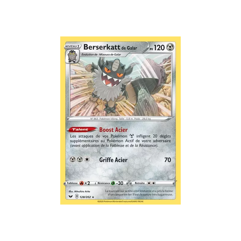 Berserkatt de Galar SSH - 128/202