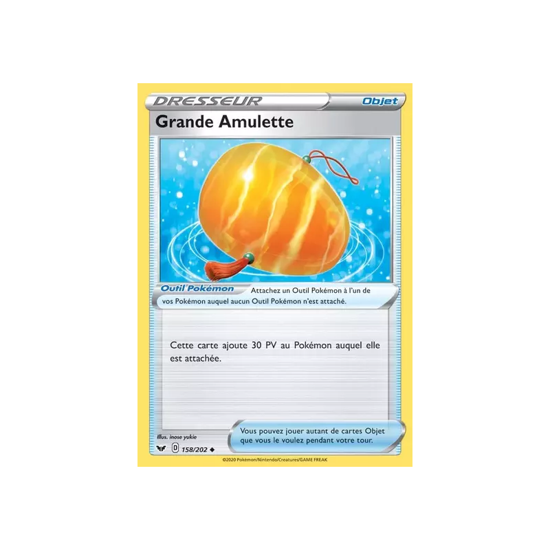 Grande Amulette SSH - 158/202