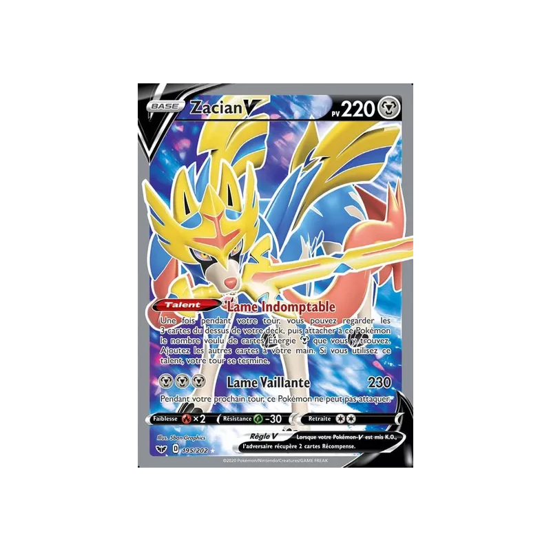 Zacian V SSH - 195/202