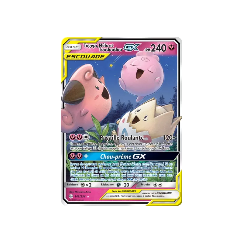 Togepi, Mélo et Toudoudou Escouade CEC - 143/236