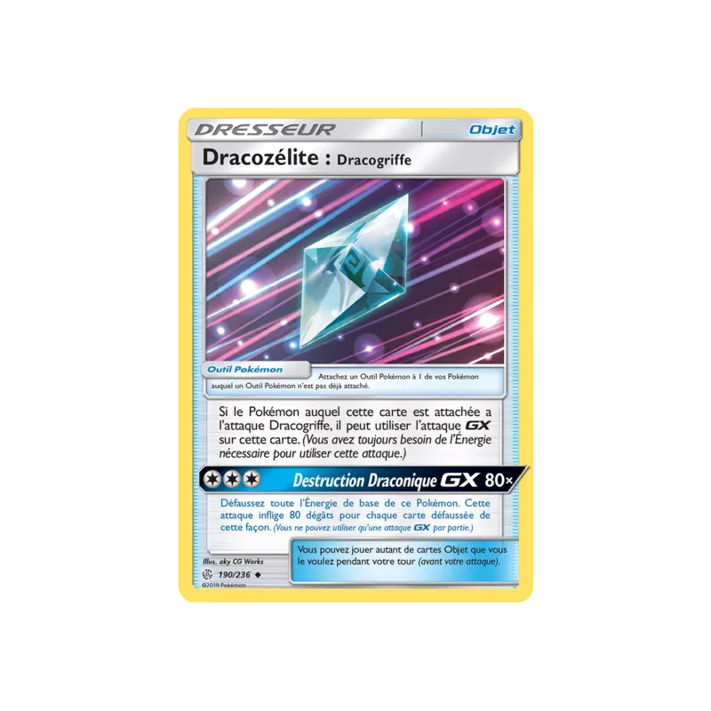 Dracozélite : Dracogriffe CEC - 190/236