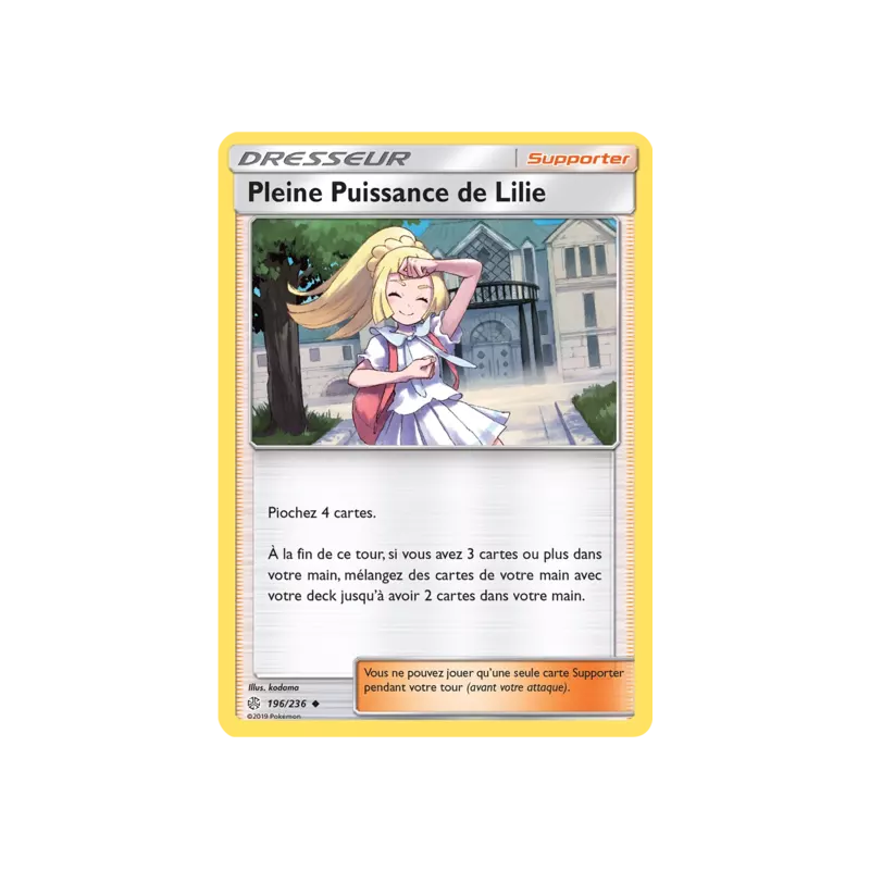 Pleine Puissance de Lilie CEC - 196/236